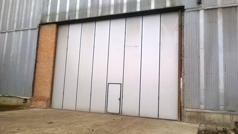 Складные ворота DoorHan в Симферополе с установкой