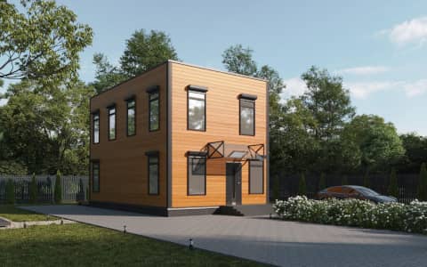 Быстровозводимый дом DoorHan Ультра 148